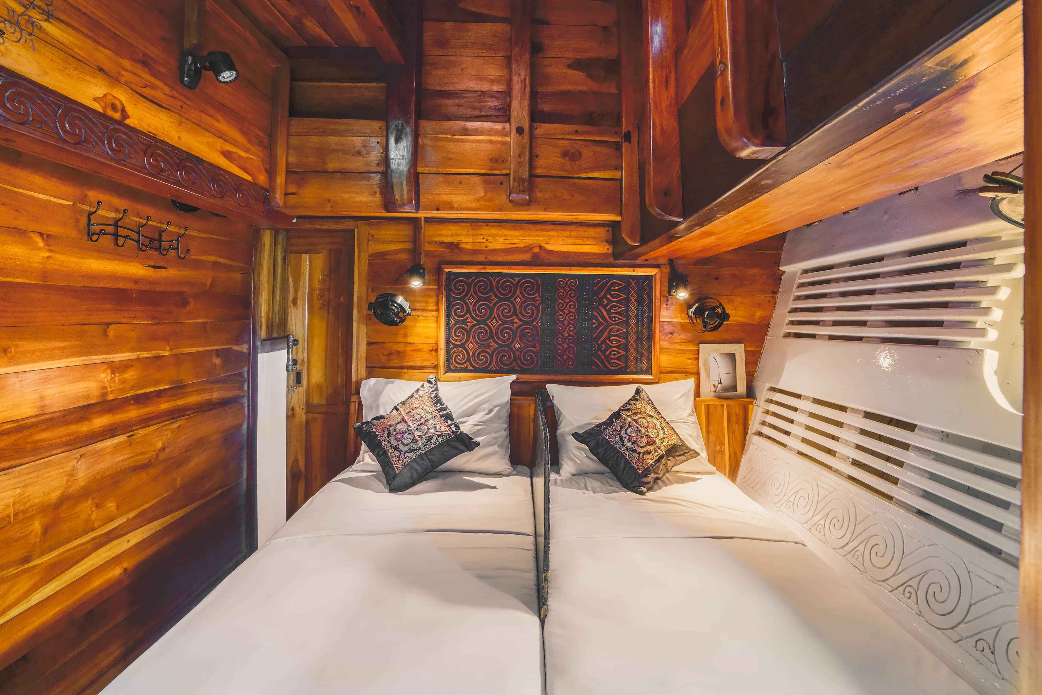 Convertible cabins (double or twin)